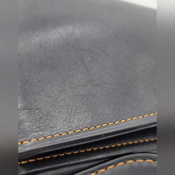 Coach 1941 Glovetanned Leather Saddle Bag, Black - Picture 14 of 16